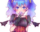 配信・SNSアイコン・MV用イラスト描きます 歌ってみた・ヘッダー・一枚絵、キャラデザ等ご相談ください。 イメージ5