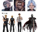 先着２名様限定！男性キャライラストお描きします 厚塗りで存在感のあるキャラクターを丁寧に制作いたします イメージ6