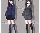 TRPG、ゲーム、配信用の立ち絵を作成します 5.5頭身前後のデフォルメキャラ+表情差分2種類お付けします イメージ5