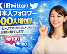 Twitter（x）日本人フォロワーを増加します いいね/リプ周りでTwitterフォロワーを100人増加！ イメージ1