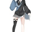 可愛い系イラストを描きます 可愛い系の絵柄でイラスト描きます！女の子を描くのが得意です！ イメージ3