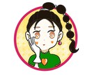 キュートでプリティーオリジナルアイコンを作成します 早く安く一律料金でご提供します！ イメージ3