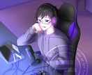 Vtuber・Vライバー向け★一枚絵を描きます 親しみやすい絵柄＊配信活動やオリジナルイラストにおすすめ♪ イメージ7
