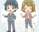 デフォルメキャラクター（2〜3頭身）を制作致します 商用可◆キャラクターで目を引くweb画面や印刷物に！ イメージ8