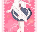 格安で可愛い厚塗りorアニメ塗り一枚絵描きます Vtuber様などにオススメ格安プラン イメージ2