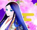 商用込！華やかな和風＆幻想的なイラスト描きます 艶やかな着物から幻想的な絵を描きます。 イメージ2