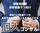若手営業向けの業績アップコンサルをします 現役トップ営業マンが明日からできる営業の心得をお伝えします。 イメージ1