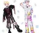 立ち絵制作します キャラデザ、コテキャ、立ち絵、TRPG、グッズなどに！ イメージ4