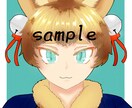 アイコン用イラスト、1枚絵制作致します あなたオリジナルのアイコンにしてみませんか イメージ2