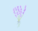 最短即日◯お花のイラストお描きします ⁂誕生花やお好きな花など、SNSのアイコンにも◯ イメージ3