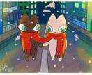 動物のキャラクターのイラストをお描きします 優しいタッチのイラストが好きな方、お気軽にご相談ください♪ イメージ2