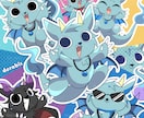 最短5日！モンスター・マスコットキャラ描きます 可愛い格好いいモンスター・人外系キャラクター作成にお勧め！ イメージ7