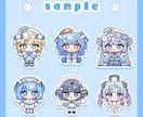 ミニキャライラスト作成します ＊もちもちのイラストでサムネやグッズに！＊ イメージ4