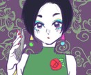 SNS向け♪かわいい女の子のアイコン描きます ほんわか可愛らしい雰囲気のイラストが好きなあなたへ イメージ4