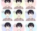 お好きな表情４種セット作成します 似顔絵もOK！ブログ・SNSなどに♪ イメージ2
