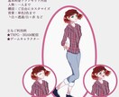 アニメ風な映える立ち絵イラスト作成します TRPG★IRIAM★配信★ゲームキャラクター作成！ イメージ4