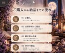 あの人の気持ちと2人のこれからを丁寧に読み解きます あなただけの恋愛鑑定書をPDFで丁寧にお届け イメージ4
