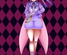 キャラクターの立ち絵を制作します デザインも可能です。あなたのキャラクターの立ち絵を制作します イメージ2