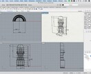 3dデータ制作、提案します 3dプリント、レーザーカット、レンダリングを見越したデータ イメージ1