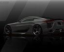唯一無二の車アートをご提供します 実車のような立体感とか輝きを１枚のアートに。 イメージ2