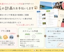 旅行のたたき台づくりをお手伝いします 観光スポットや飲食店を調べてご提案します イメージ1