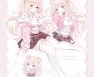 キャラクターのイラスト制作します キャラクターの性格を感じられるような絵を描くのが得意です！ イメージ6