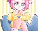 デフォルメ調のかわいいイラストお描きします アイコン、立ち絵、動画用など！様々な用途にお答えします！ イメージ4
