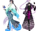 TRPG,動画に使える全身イラスト作成します 立ち絵、アクリルグッズなどに使えるイラストを作成します イメージ2