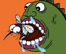 色々な物のイラストを描きます 一度見たら忘れない独特なイラストデザインを描きます！ イメージ2