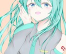 SNSアイコンなど可愛い女の子のイラストを描きます 可愛い、かっこいい女の子のアイコンや1枚絵などもOKです！ イメージ5