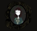 少しホラーなスクエアサイズのイラスト描きます SNSアイコンにオススメのイラストちょっぴりホラーに描きます イメージ8