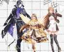 TRPG・動画配信・ゲーム・SNS用キャラ描きます あなたの理想・コダワリを形にします！ イメージ7