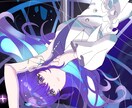 アニメ塗りのキャラクターイラスト制作致します ご注文からスピード納品致します。 イメージ2