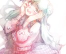 淡くて優しい色合いの水彩画風イラストを描きます 淡い発色で優しい色味で、キャラクターを作成します。 イメージ2
