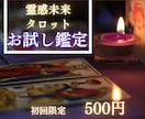 霊感タロットで悩みの原因と解決策を具体的に視ます 今の状況を整理し行動すべきポイントを明確にします イメージ1