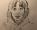 あなたの魅力的な似顔絵描きます 写真をもとに鉛筆画で味のある、線画のような似顔絵描きます。 イメージ1