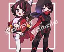 アイコン、立ち絵、MVイラスト(一枚絵)を描きます 動画の立ち絵素材やIRIAMでの配信等の立ち絵やMVに！ イメージ6