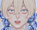 5名様限定特別価格！アイコン作成します 耽美で儚いイラストであなたのイメージを現実にします！ イメージ3