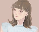 SNSのイラストアイコンを描かせていただきます フェミニンなアイコンはお洒落なアカウントにぴったりです。 イメージ3