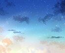 青が際立つ爽やかなイラストを描きます 歌みたやボカロ楽曲向けにイラストを制作します！ イメージ8
