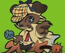 かっこよくてゆるーい動物をキャラデザします あなただけのオリジナルイラスト イメージ1