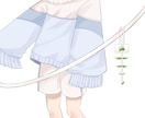 画面映え全身立ち絵を描きます ポーズから背景までこだわって制作致します！ イメージ4