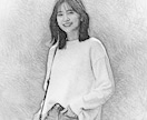 思い出のお写真を鉛筆画風イラストにします 大切な一枚を温かみのある手描き風に イメージ3