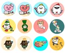 印象アップ！かわいいデフォルメアイコン描きます SNS、ブログに‪‪✧優しいイラストで信頼感up♪ イメージ3
