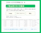 Excel・スプレッドシートの困りごと直します 関数エラー・集計表・会計ソフト取込CSVに対応します イメージ6