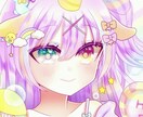 キャラクターイラストアイコンを制作します SNS使用にピッタリな世界にひとつだけのアイコンです！ イメージ1