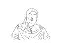 線画を描きます あなた用のおしゃれな線画を描かせていただきます イメージ6