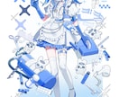 可愛いイラスト描きます 見栄えのする可愛いイラストを描きます！ イメージ4