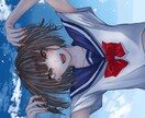 1枚絵、夢絵、キャラクターデザインなどを提供します かわいい女の子、綺麗な女の子、かっこいい男の子を描きます！ イメージ2
