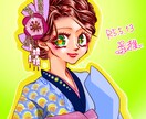 目力強めな少女漫画タッチイラスト描きます ひと昔前のちょい懐かしな少女漫画イラスト好きなあなたへ イメージ7